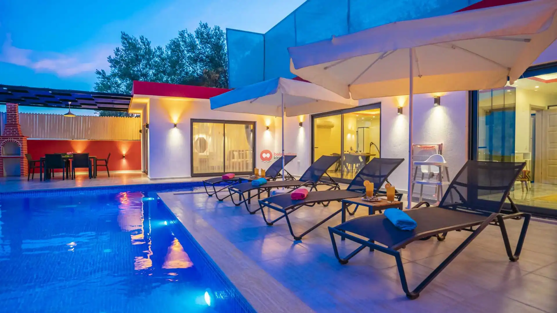 Villa Manaran - Kalkan'da Korunaklı Havuzlu Kiralık Villa