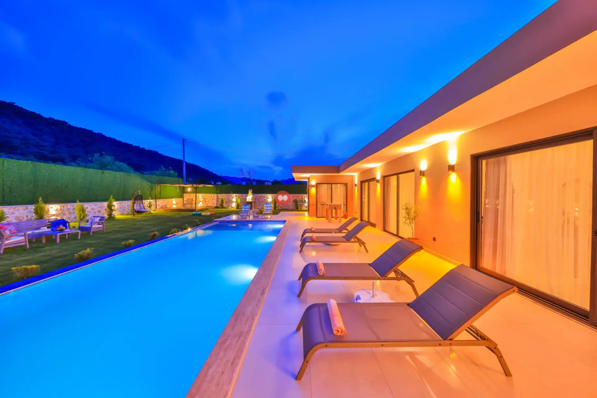 Villa TREND - Kalkan'da Jakuzili Kiralık Villa
